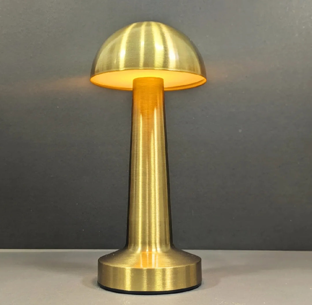 Metal Mini LED Rechargeable Lamp – Touch Sensor, Bedside & Study Table Light